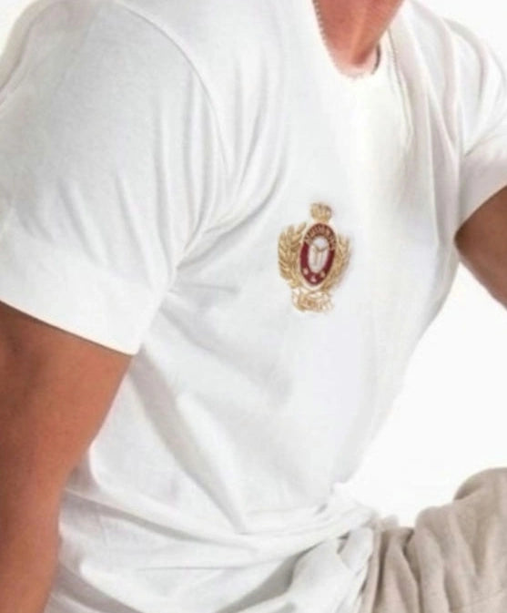 MEN Organic Cotton Short-Sleeve T-shirt WHITE