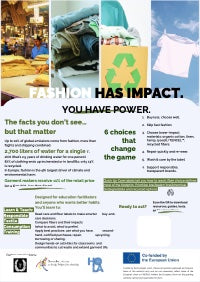 Poster Sustainable fashion